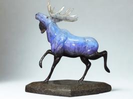 Once In A Blue Moose by Karl Lansing